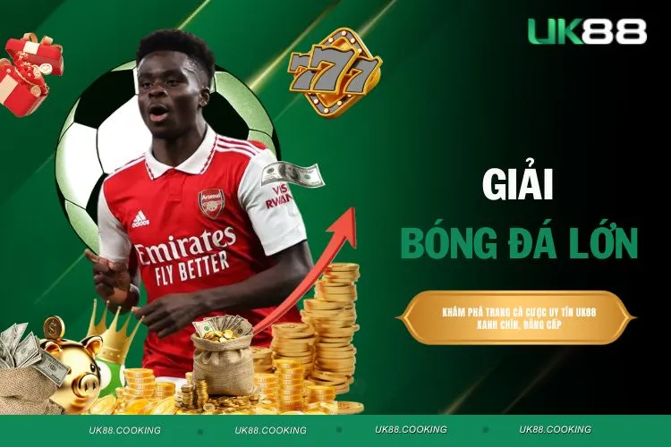 Giải bóng đá lớn - Quy tụ các đội bóng hàng đầu thế giới
