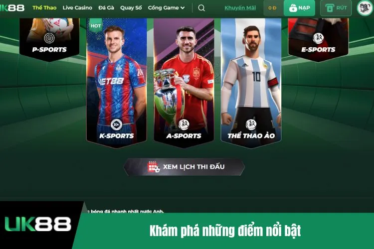 Khám phá những điểm nổi bật