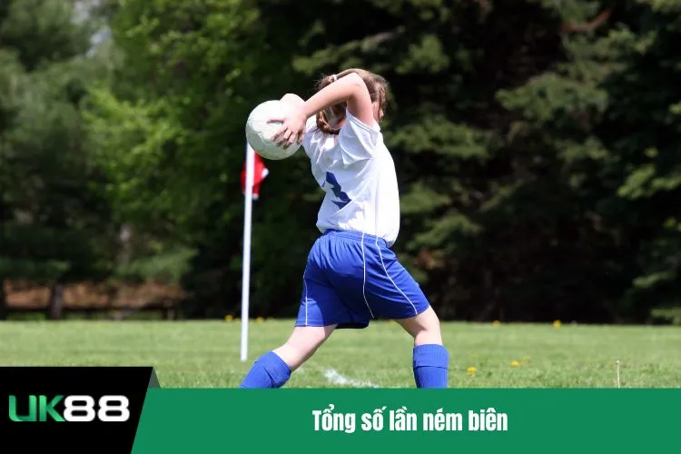 Tổng số lần ném biên